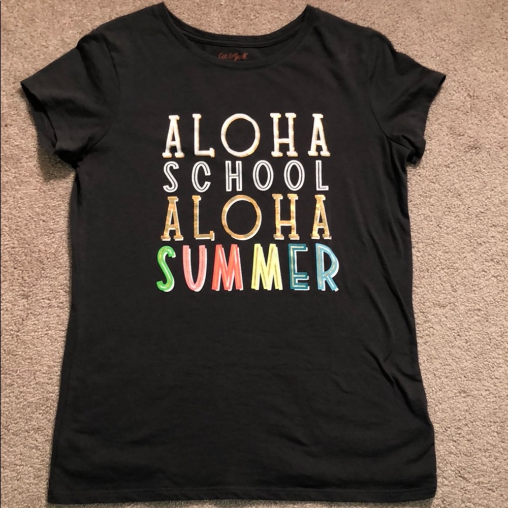 Cat & Jack short sleeve shirt size XL (14/16)